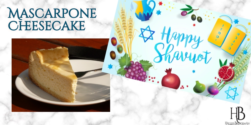 Mascarpone Cheesecake with Vanilla Almond Crust